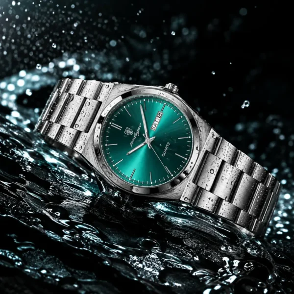 Poedagar 930 Premium Watch (Green)